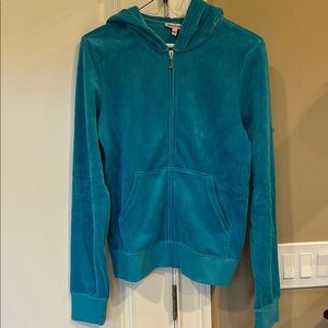 Juicy Couture Turquoise Hoodie